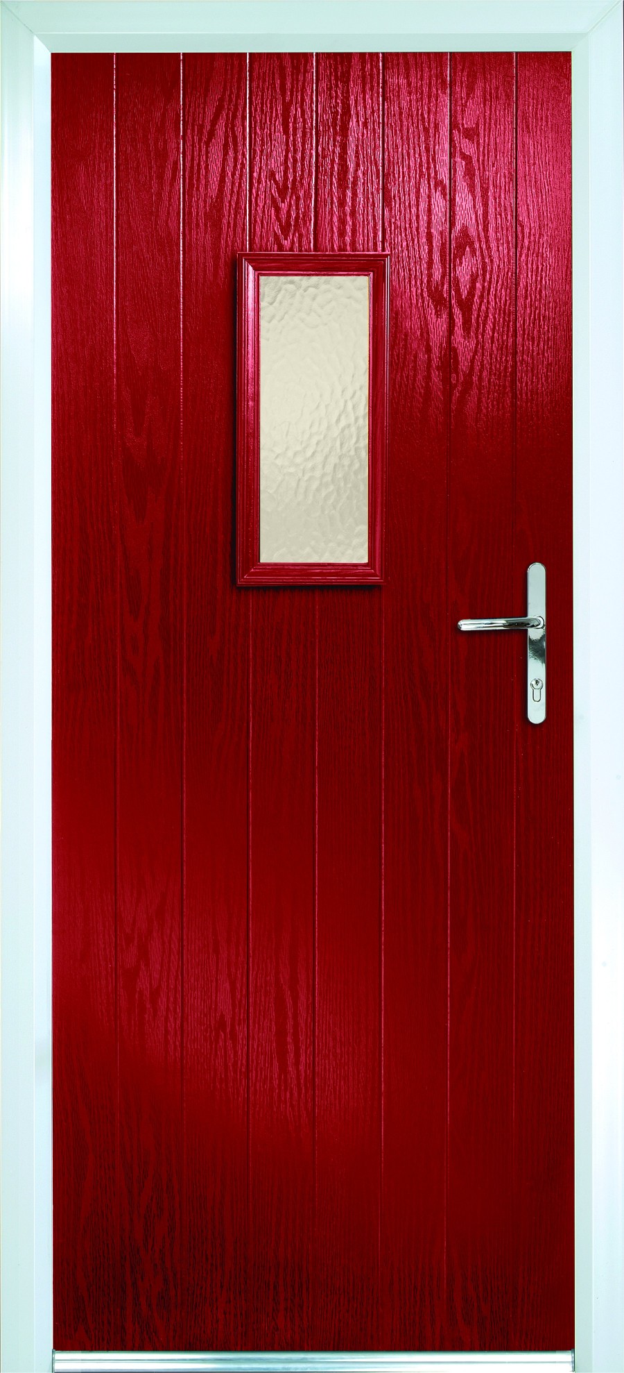 red Composite doors Peterborough