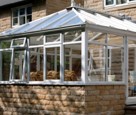 glazed conservatory roof corby